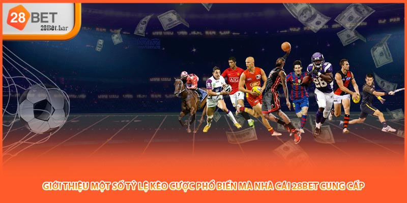 Giới thiệu một số tỷ lệ kèo cược phổ biến mà nhà cái 28BET cung cấp